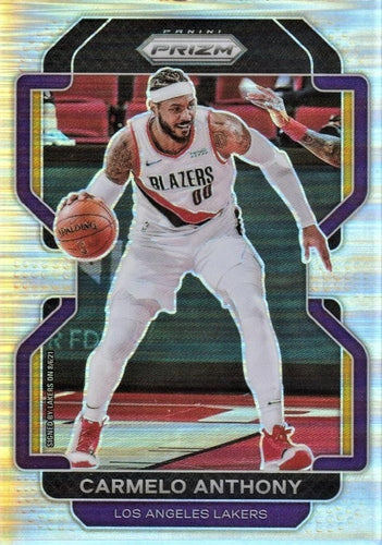 #11 Carmelo Anthony - Los Angeles Lakers - 2021-22 Panini Prizm - Silver Basketball