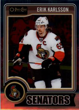 #11 Erik Karlsson - Ottawa Senators - 2014-15 O-Pee-Chee Platinum Hockey