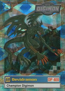 #11of32 69 Devidramon - 2000 Upper Deck Digimon Series 2 - Silver Foil