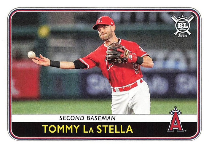 #12 Tommy La Stella - Los Angeles Angels - 2020 Topps Big League Baseball