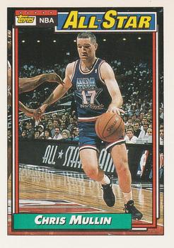 #120 Chris Mullin - Golden State Warriors - 1992-93 Topps Basketball