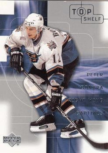 #120 Peter Bondra - Washington Capitals - 2001-02 Upper Deck Top Shelf Hockey