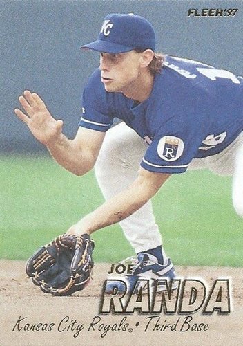 #120 Joe Randa - Kansas City Royals - 1997 Fleer Baseball