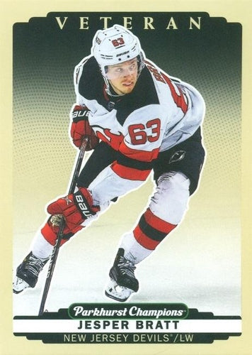 #120 Jesper Bratt - New Jersey Devils - 2022-23 Parkhurst Champions Hockey