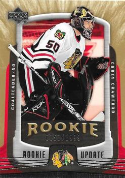 #120 Corey Crawford - Chicago Blackhawks - 2005-06 Upper Deck Rookie Update Hockey