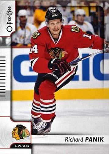 #120 Richard Panik - Chicago Blackhawks - 2017-18 O-Pee-Chee Hockey