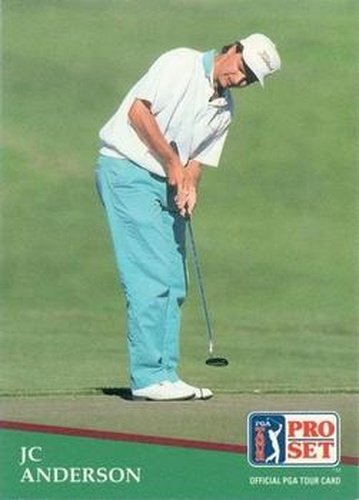 #120 JC Anderson - 1991 Pro Set PGA Tour Golf
