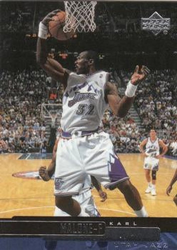 #120 Karl Malone - Utah Jazz - 1999-00 Upper Deck Basketball