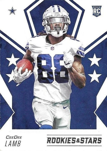 #120 CeeDee Lamb - Dallas Cowboys - 2020 Panini Rookies & Stars Football