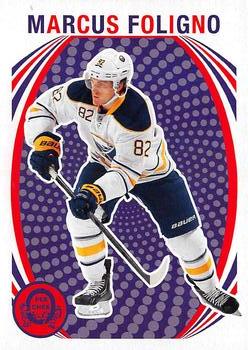 #120 Marcus Foligno - Buffalo Sabres - 2013-14 O-Pee-Chee - Retro Hockey