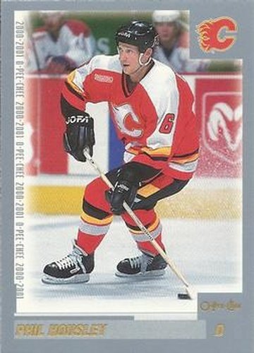 #120 Phil Housley - Calgary Flames - 2000-01 O-Pee-Chee Hockey