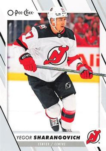 #120 Yegor Sharangovich - New Jersey Devils - 2023-24 O-Pee-Chee Hockey