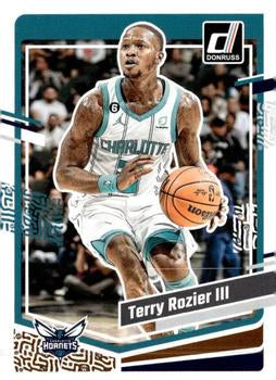 #120 Terry Rozier III - Charlotte Hornets - 2023-24 Donruss Basketball