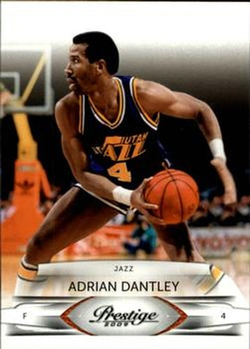 #120 Adrian Dantley - Utah Jazz - 2009-10 Panini Prestige Basketball