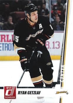 #120 Ryan Getzlaf - Anaheim Ducks - 2010-11 Donruss Hockey