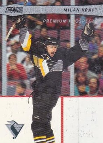 #120 Milan Kraft - Pittsburgh Penguins - 2001-02 Stadium Club Hockey
