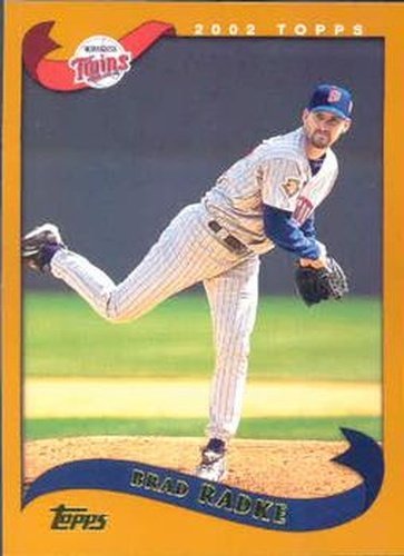#120 Brad Radke - Minnesota Twins - 2002 Topps Baseball