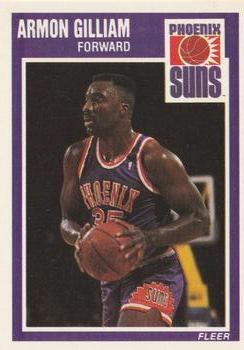 #120 Armon Gilliam - Phoenix Suns - 1989-90 Fleer Basketball