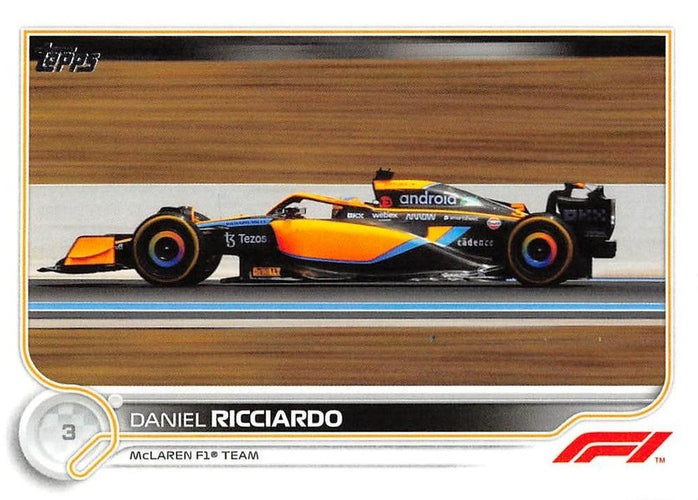 #120 Daniel Ricciardo - McLaren F1 Team - 2022 Topps Formula 1 Racing