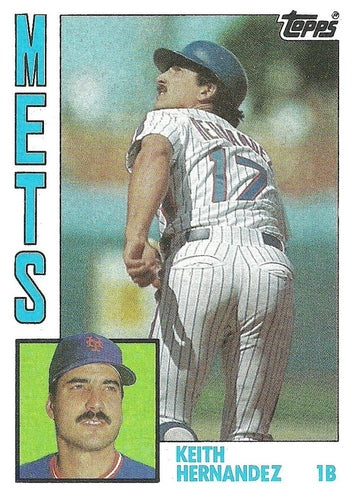 #120 Keith Hernandez - New York Mets - 1984 Topps Baseball