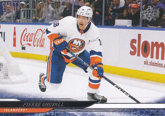 #120 Pierre Engvall - New York Islanders - 2024-25 Upper Deck Hockey