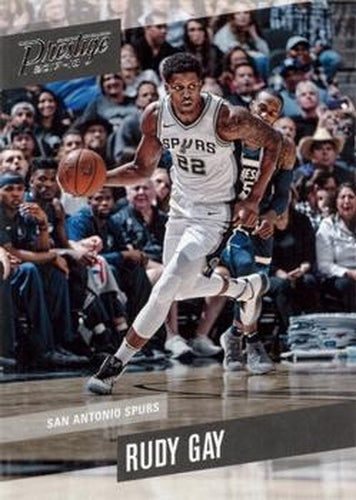 #120 Rudy Gay - San Antonio Spurs - 2017-18 Panini Prestige Basketball