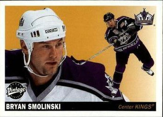 #120 Bryan Smolinski - Los Angeles Kings - 2002-03 Upper Deck Vintage Hockey