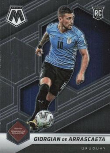 #120 Giorgian de Arrascaeta - Uruguay - 2021-22 Panini Mosaic Road to FIFA World Cup Soccer