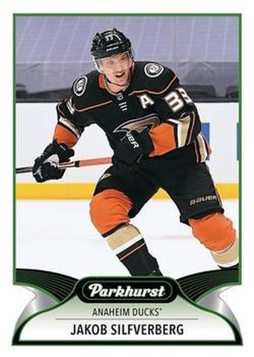 #120 Jakob Silfverberg - Anaheim Ducks - 2021-22 Parkhurst Hockey
