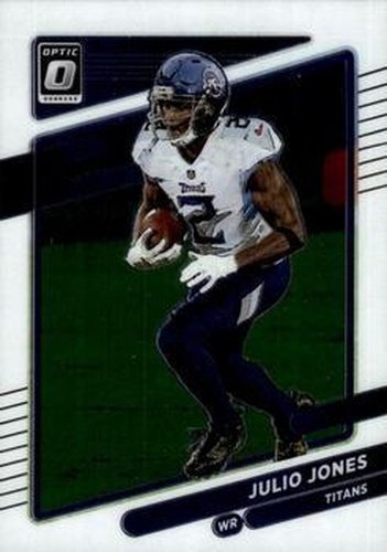 #120 Julio Jones - Tennessee Titans - 2021 Donruss Optic Football