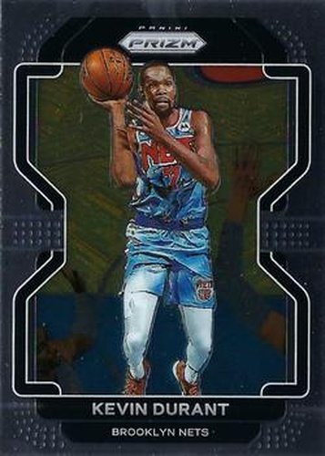 #120 Kevin Durant - Brooklyn Nets - 2021-22 Panini Prizm Basketball
