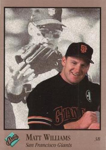 #120 Matt Williams - San Francisco Giants - 1992 Studio Baseball