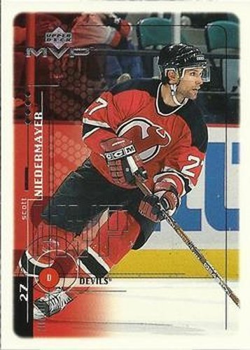 #120 Scott Niedermayer - New Jersey Devils - 1998-99 Upper Deck MVP Hockey
