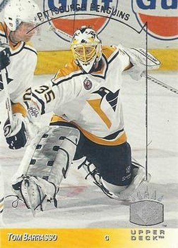 #120 Tom Barrasso - Pittsburgh Penguins - 1993-94 Upper Deck - SP Hockey