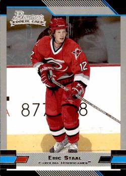 #120 Eric Staal - Carolina Hurricanes - 2003-04 Bowman Draft Picks and Prospects Hockey