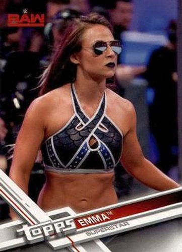 #120 Emma - 2017 Topps WWE Then Now Forever Wrestling