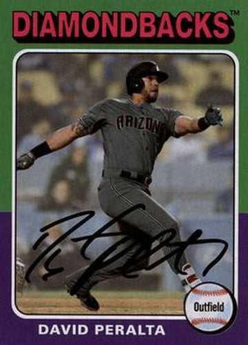 #120 David Peralta - Arizona Diamondbacks - 2019 Topps Archives Baseball