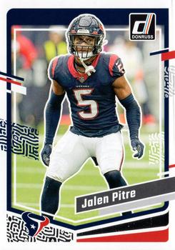 #120 Jalen Pitre - Houston Texans - 2023 Donruss Football