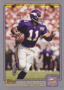 #120 Daunte Culpepper - Minnesota Vikings - 2001 Topps Football