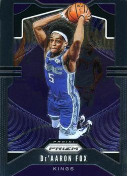 #120 De'Aaron Fox - Sacramento Kings - 2019-20 Panini Prizm Basketball