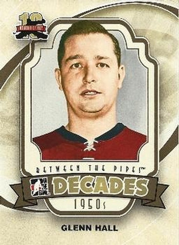 #120 Glenn Hall - Detroit Red Wings - 2011-12 In The Game Between The Pipes Hockey