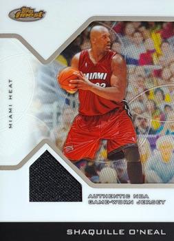 #120 Shaquille O'Neal - Miami Heat - 2004-05 Finest Basketball