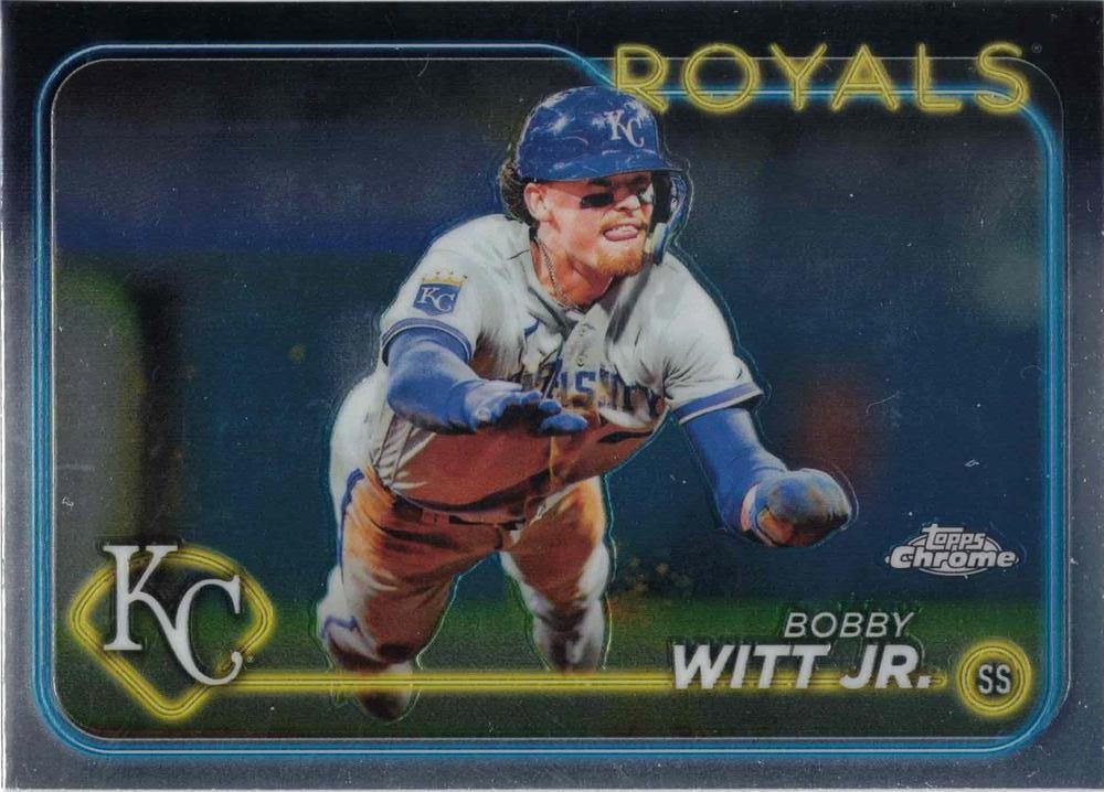 #120 Bobby Witt Jr. - Kansas City Royals - 2024 Topps Chrome Baseball