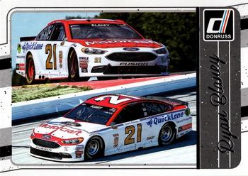 #120 Ryan Blaney - Wood Brothers Racing - 2017 Donruss Racing