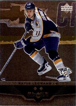 #120 David Legwand - Nashville Predators - 2005-06 Upper Deck Black Diamond Hockey