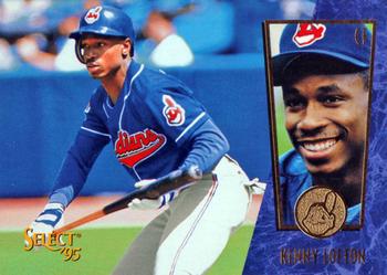#120 Kenny Lofton - Cleveland Indians - 1995 Select Baseball