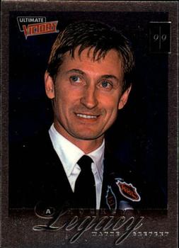 #120 Wayne Gretzky - New York Rangers - 1999-00 Upper Deck Ultimate Victory Hockey