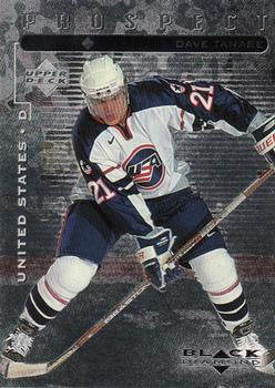 #120 David Tanabe - USA - 1998-99 Upper Deck Black Diamond Hockey