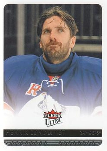 #120a Henrik Lundqvist - New York Rangers - 2014-15 Ultra Hockey