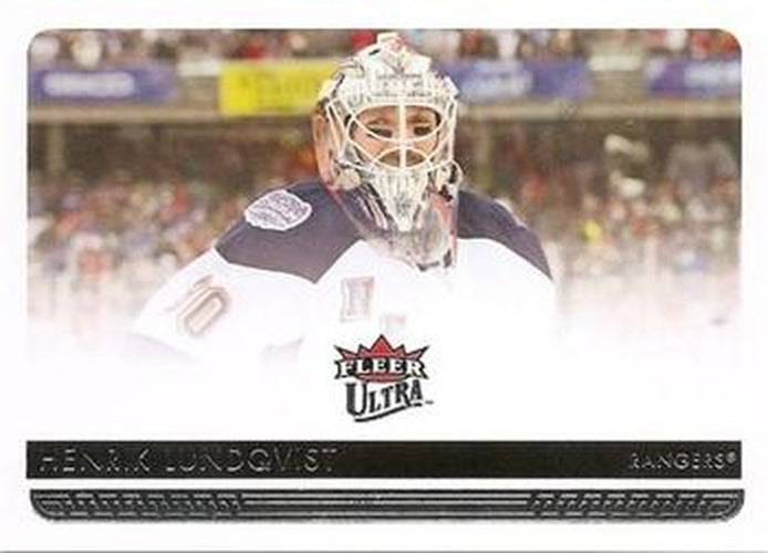 #120b Henrik Lundqvist - New York Rangers - 2014-15 Ultra Hockey